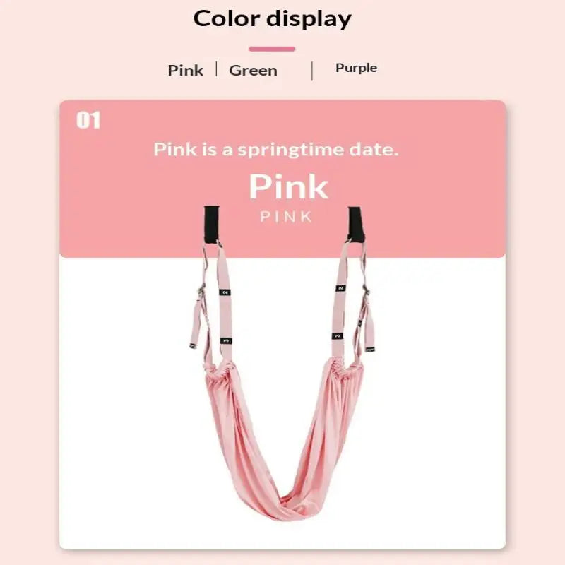 Yoga Inversion Sling Door Strap Backbend Stretch Harness Polyester Fitness Support for Home Training Flexibility Exercise
