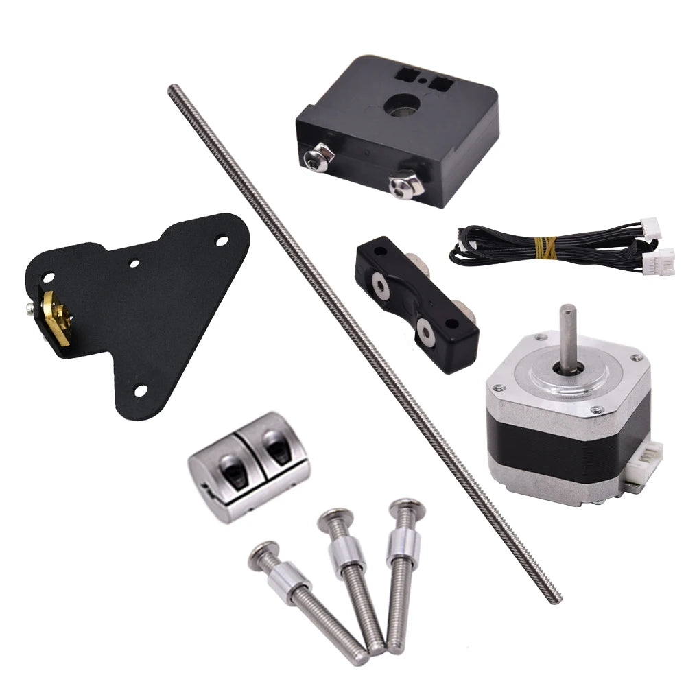 Creativity Dual Z Axis Upgrade Kit with Lead Screw 42-34 Stepper Motor for Ender3 CR10 3d Printer Parts for Ender 3 Pro/V2 CR10S