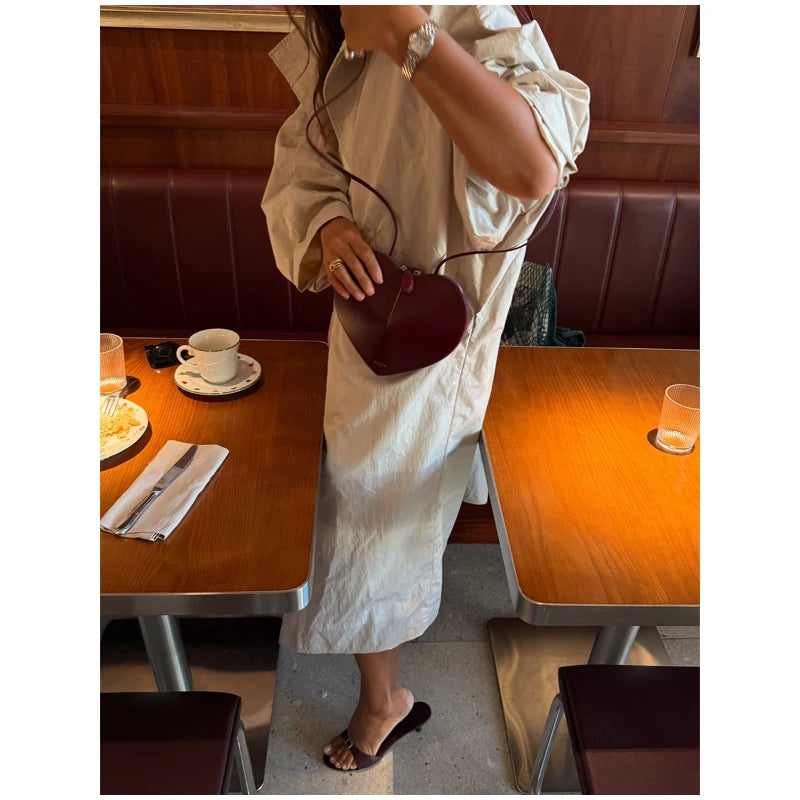 Casual Solid Long Trench Coat Women Stand Collar Long Sleeve Single Breasted Lace Up Jacket 2026 Autumn Lady Commute Outwear