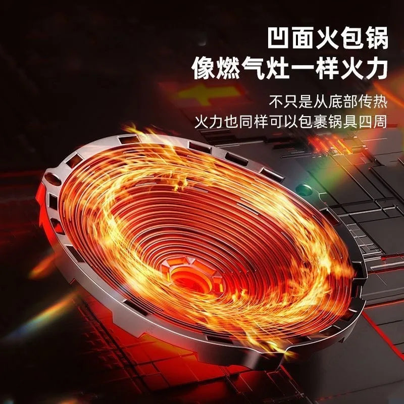Induction Cooker Household 3500W Power Fire Cooking Without Radiation Easy To Clean Multifunctional Electromagnetic Cooker