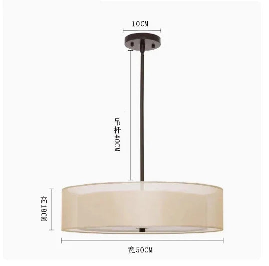 Modern Chandelier Living Room Dining Room Bronze Kitchen Table Entrance Bar Light Simple And Modern