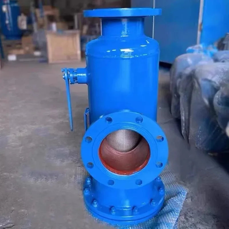 Backwash filter ZPG pipeline flange straight-through decontamination device vertical horizontal heating heat screen