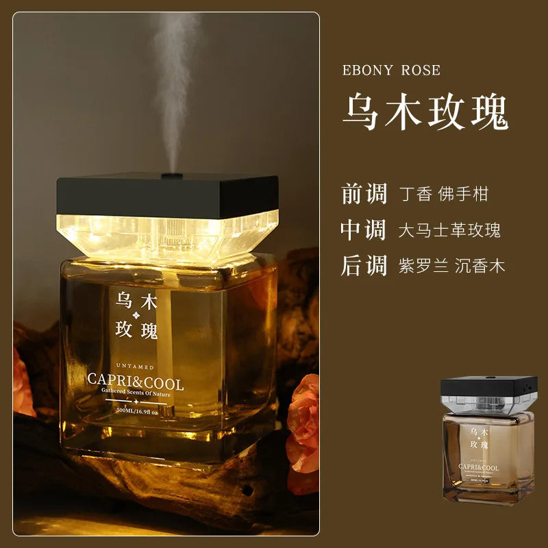 Large Capacity Smart Spray Aroma Diffuser Ambient Light Flameless Essential Oil Long Lasting Fragrance Indoor Bedroom Home Decor