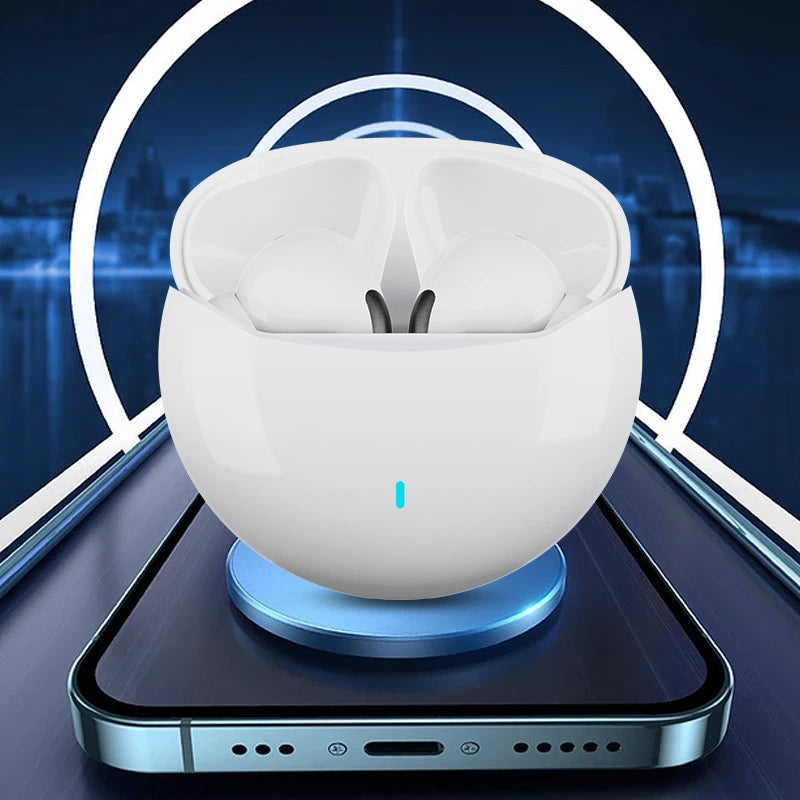 TWS Wireless Bluetooth In Ear Earphones HiFi Stereo Gaming Earphones Noise Cancelling Earbuds with Mic Wireless Headphones