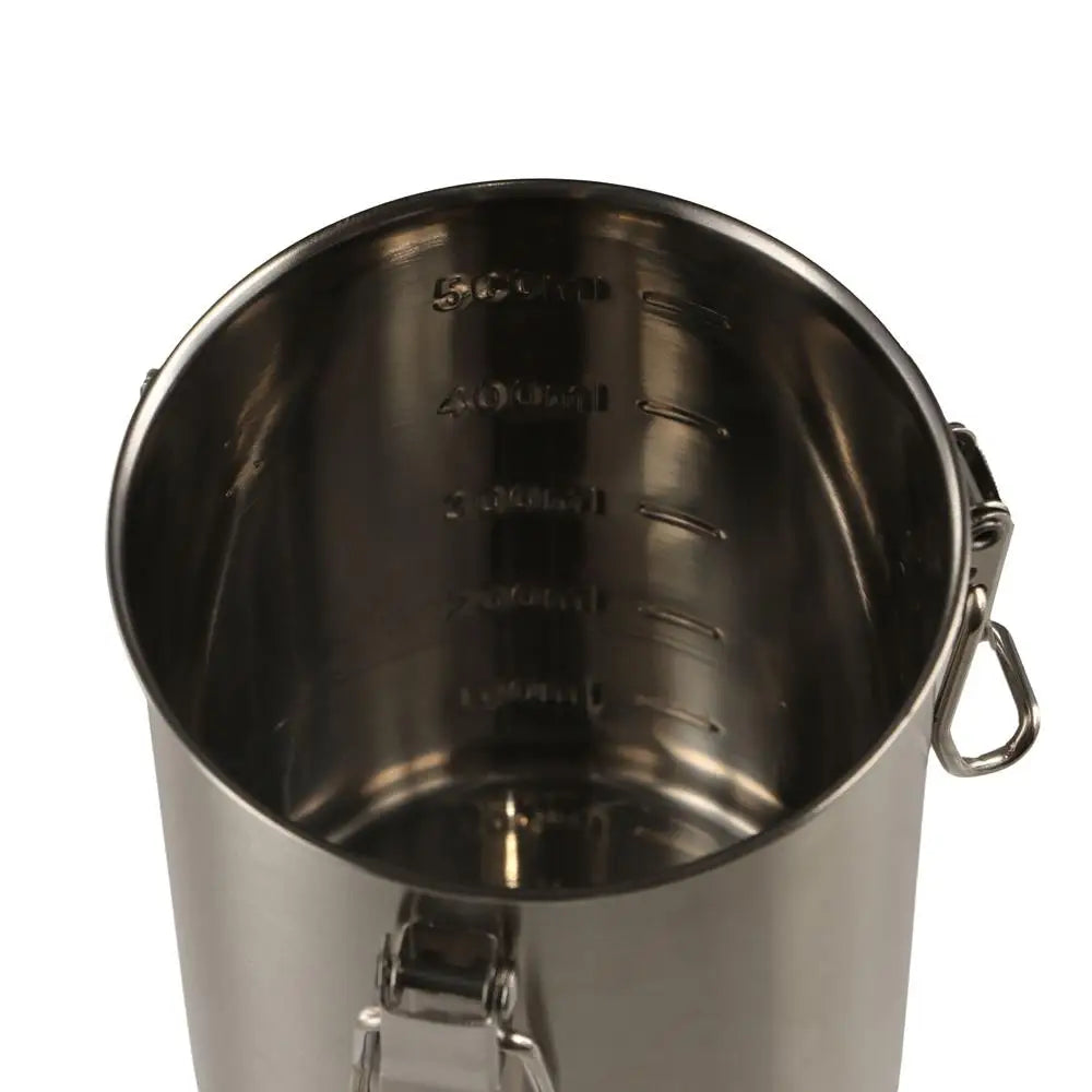 520/1000/1600/2500ml Stainless Steel Storage Tank Leak-Proof with Scale Grain Storage Box Airtight Sealed Grains Sealed Bucket