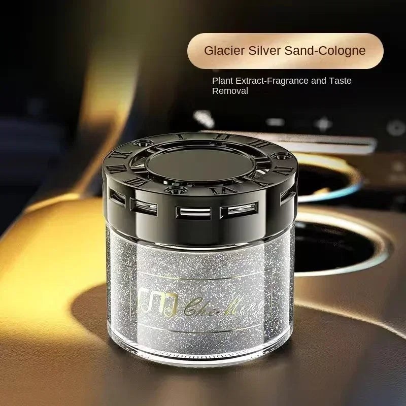 Car Aromatherapy Car Perfume Women's Special Car Odor Removal Classy Solid Balm Car Long-Lasting Light Fragrance