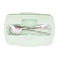 Microwave Lunch Box Wheat Straw Dinnerware Food Storage Container Children Kids School Office Portable Bento Box Lunch Bag