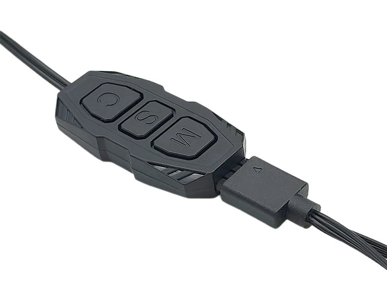 ARGB 5V 3Pin Controller To SATA RGB Remote Mini Controller HUB Adapter RGB Remote Controller for PC Fan Cooling Fan Light Strip