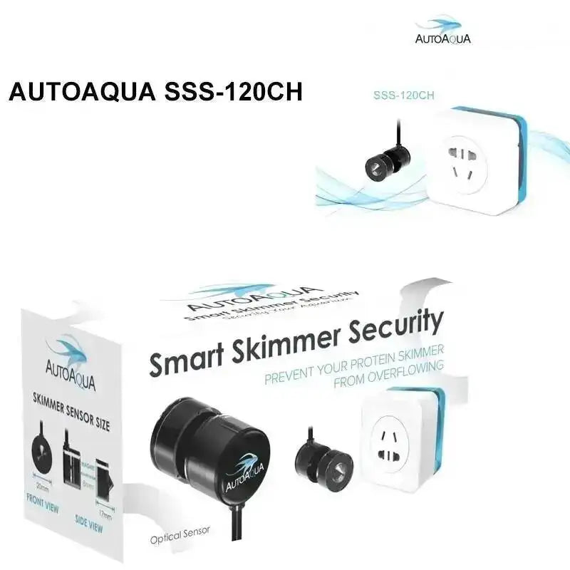 AUTOAQUA SSS-120CH Second Generation Egg Skimmer Explosion-proof Controller, Intelligent Aquarium Automatic Anti-overflow