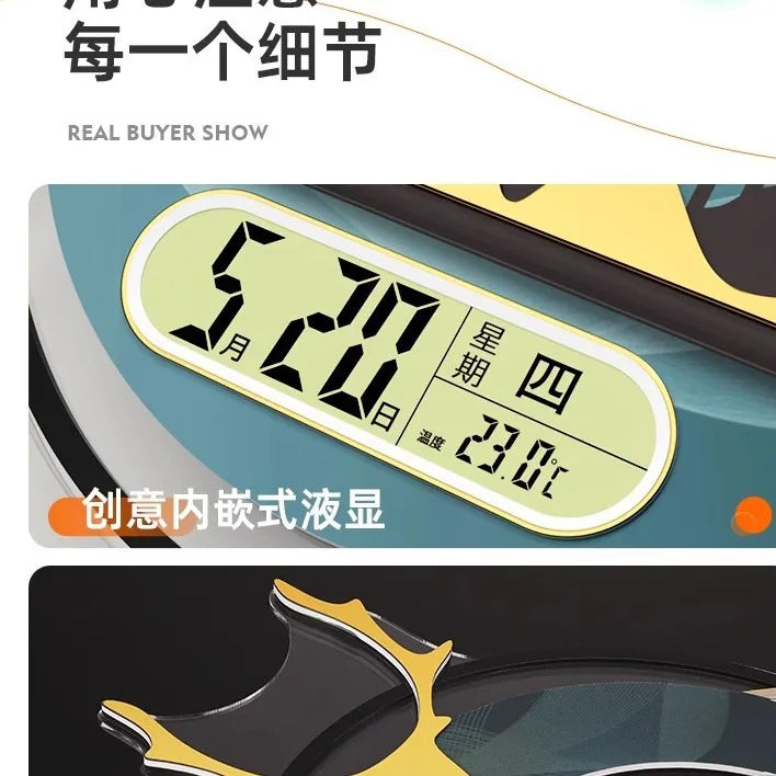 Wall clock household modern light luxury atmosphere decoration wall watch living room simple creative clock wall clock interior