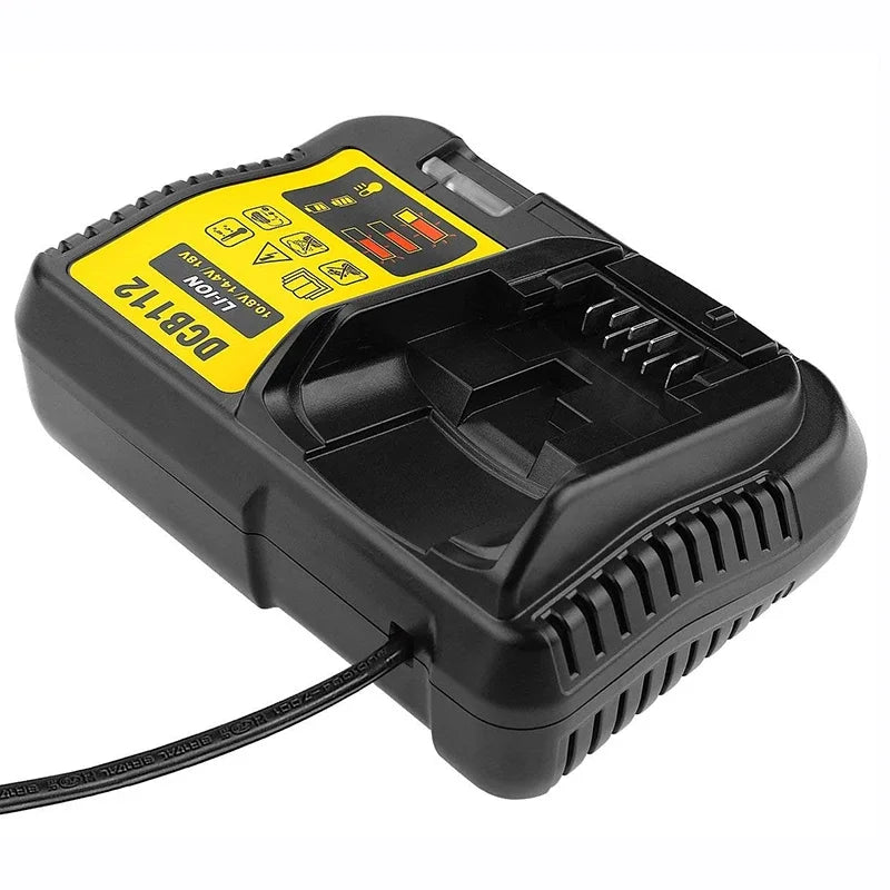 Lithium Battery Charger Accessories Parts LED Display For DeWalt For XR 10.8V 14.4V 20V Li-ion Cell Pack DCB112 DCB115 DCB118
