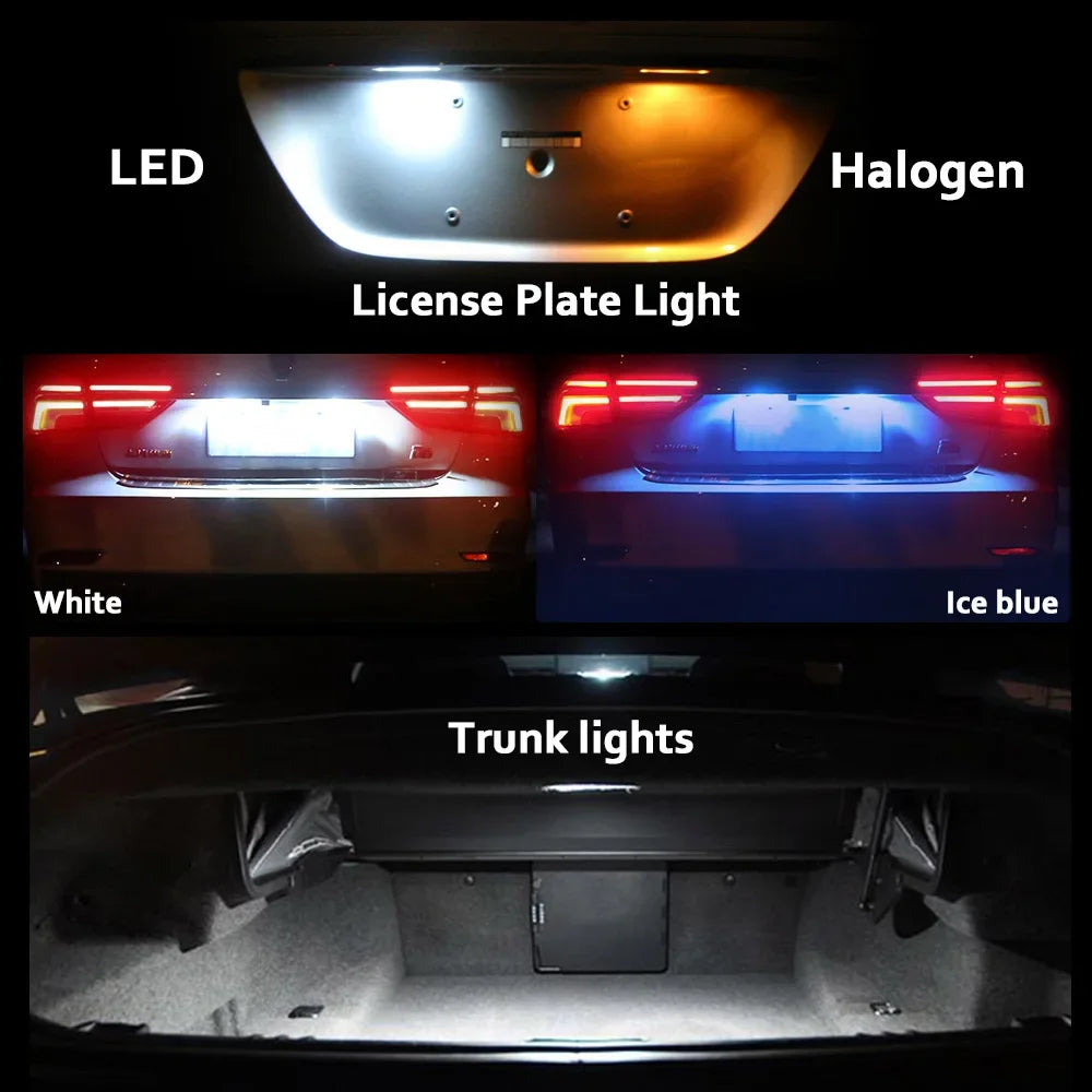 Indoor Bulb LED Map Light Kit For Opel Vauxhall Zafira A B C Astra G H J K Corsa D E Mokka Insignia Vectra Meriva Signum Agila