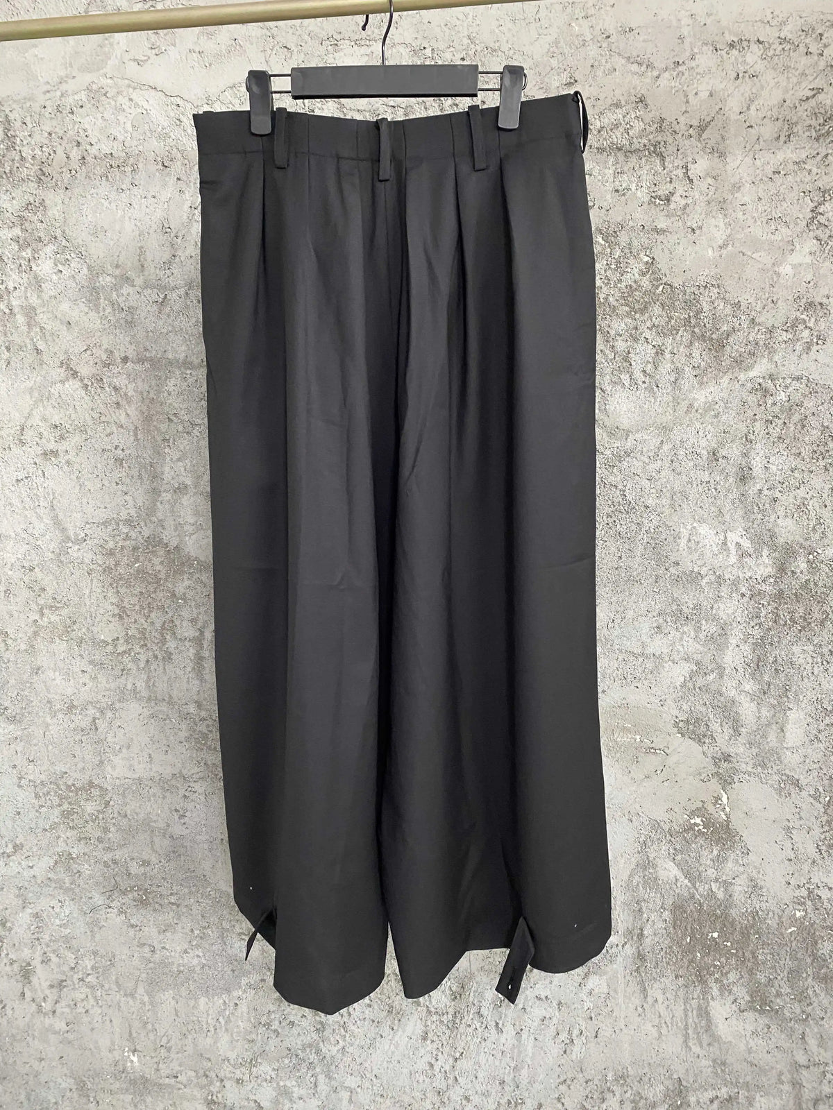 TOP-YAMAMOTO original design loose and versatile casual pants, wide-leg pants, skirt pants, simple and classic, dark style men