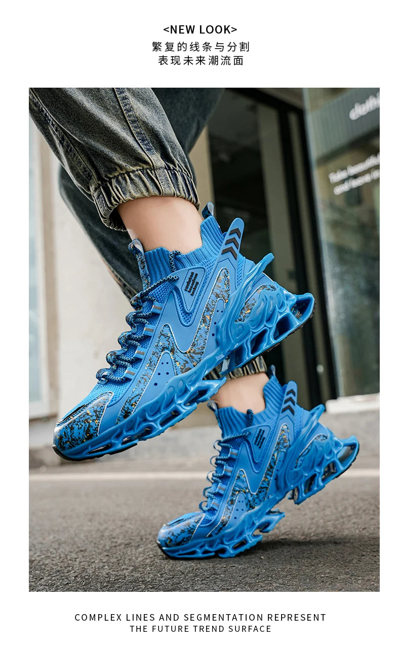 Casual Men's Sneakers Breathable Luxury Trainer Race Shoes Fashion Running Tenis for Men And Women