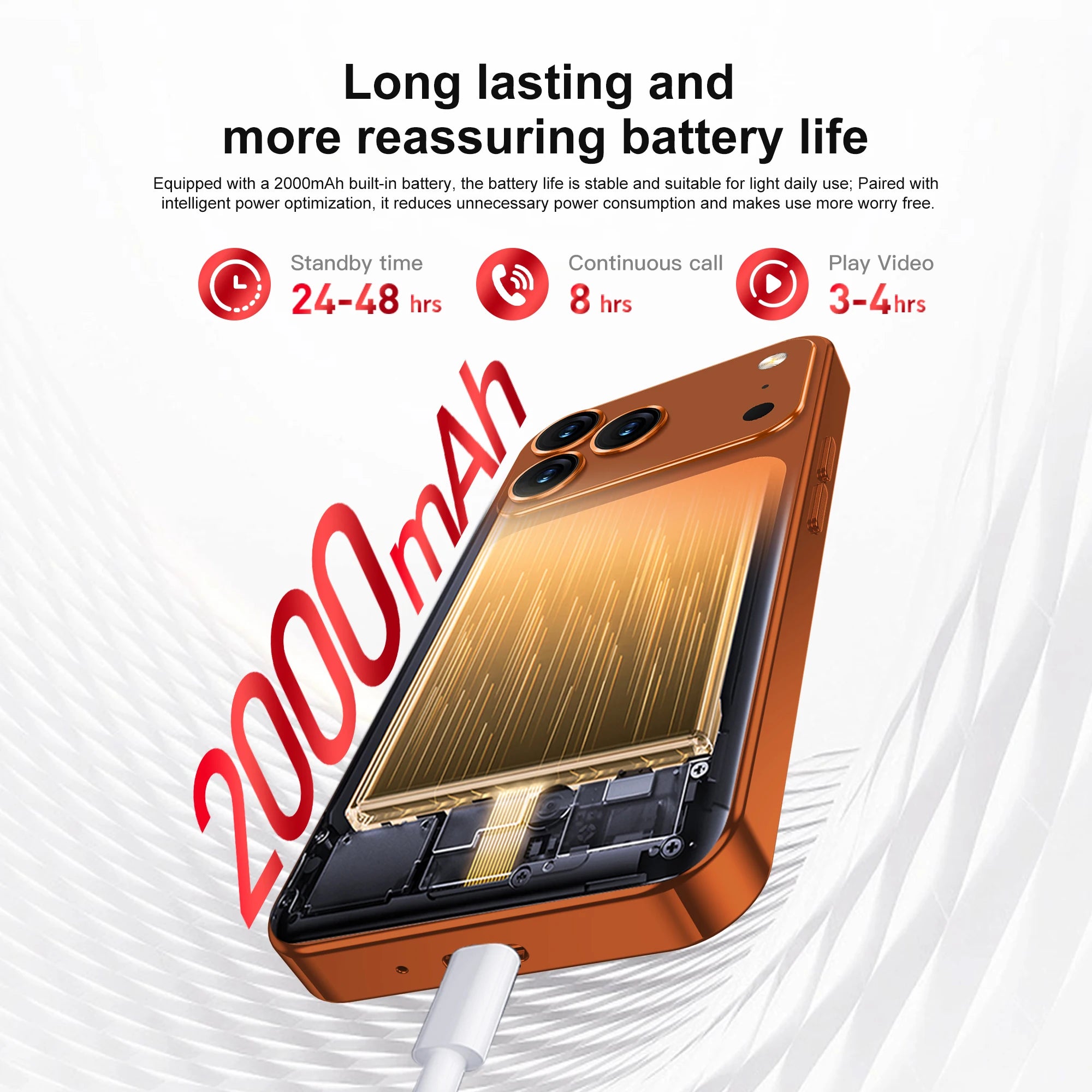 SERVO S45 PRO 4G LTE Mini Smartphone 4.5" Screen Android10.0 OS 3GB+64GB WiFi Hotspot 2MP Camera 2 SIM Card Pocket Smart Phones