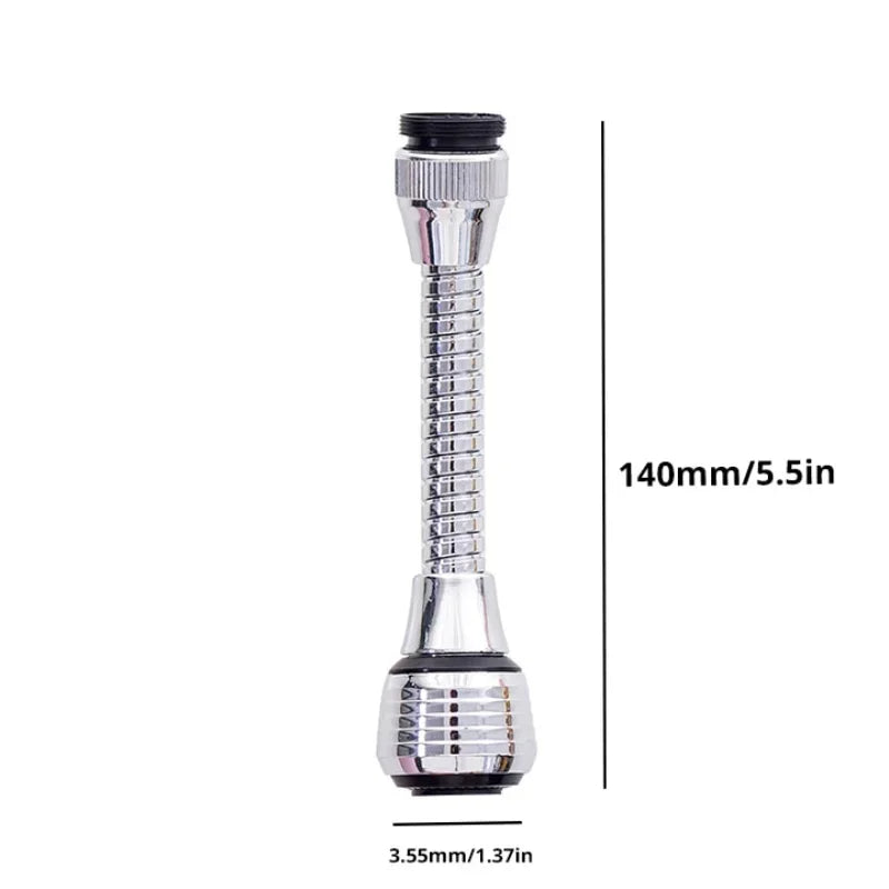 5pcs Kitchen Faucet Water Stainless Steel Shower Saving High Pressure Nozzle Tap Adapter Bathroom Sink Spray Bathroom Shower