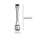 5pcs Kitchen Faucet Water Stainless Steel Shower Saving High Pressure Nozzle Tap Adapter Bathroom Sink Spray Bathroom Shower