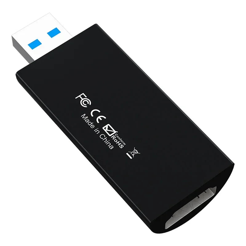 4K HDMI Video Capture Card MS2130 Real USB 3.0 1080P 60FPS Game Screen Record Capture Device for Streaming Video Conference Live