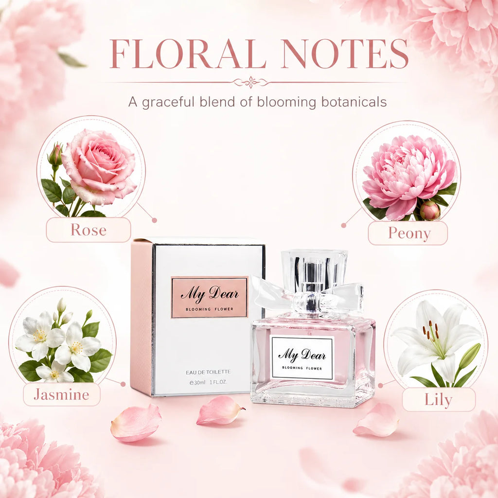 30ml Floral Sweetheart Perfume EDT Eau De Toilette Long Lasting Fragrance Portable Travel Suit Gift First Choice
