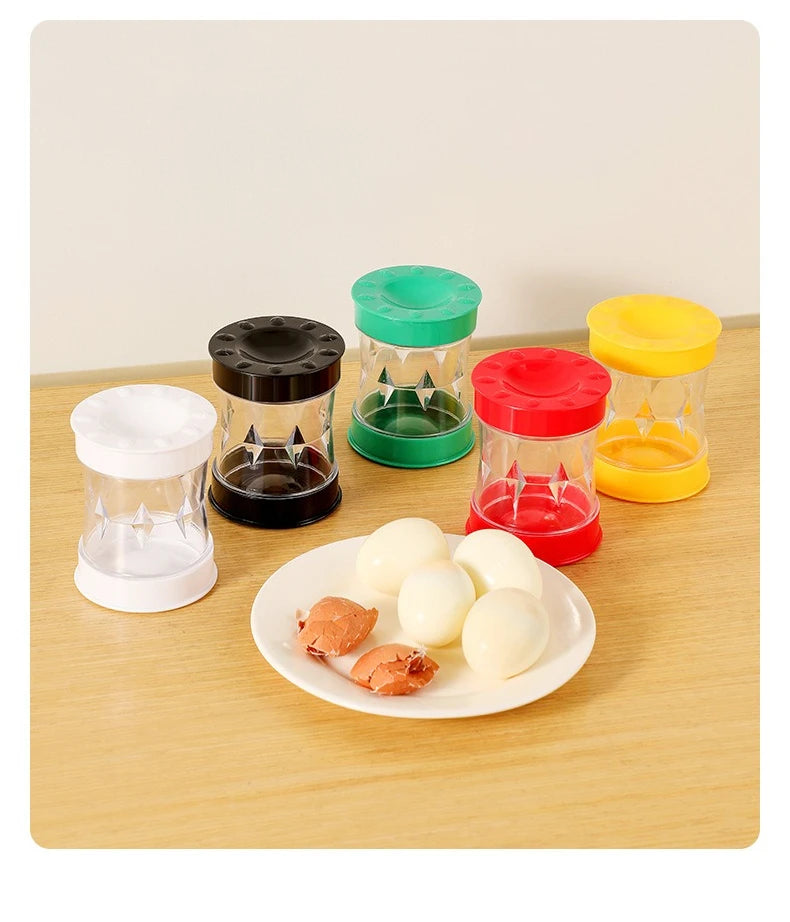 1PC Egg Peeler Hand Crank Egg Shell Remover Kitchen Gadgets Boiled Eggs Eggshell Separator Peeler Cooking Accessories