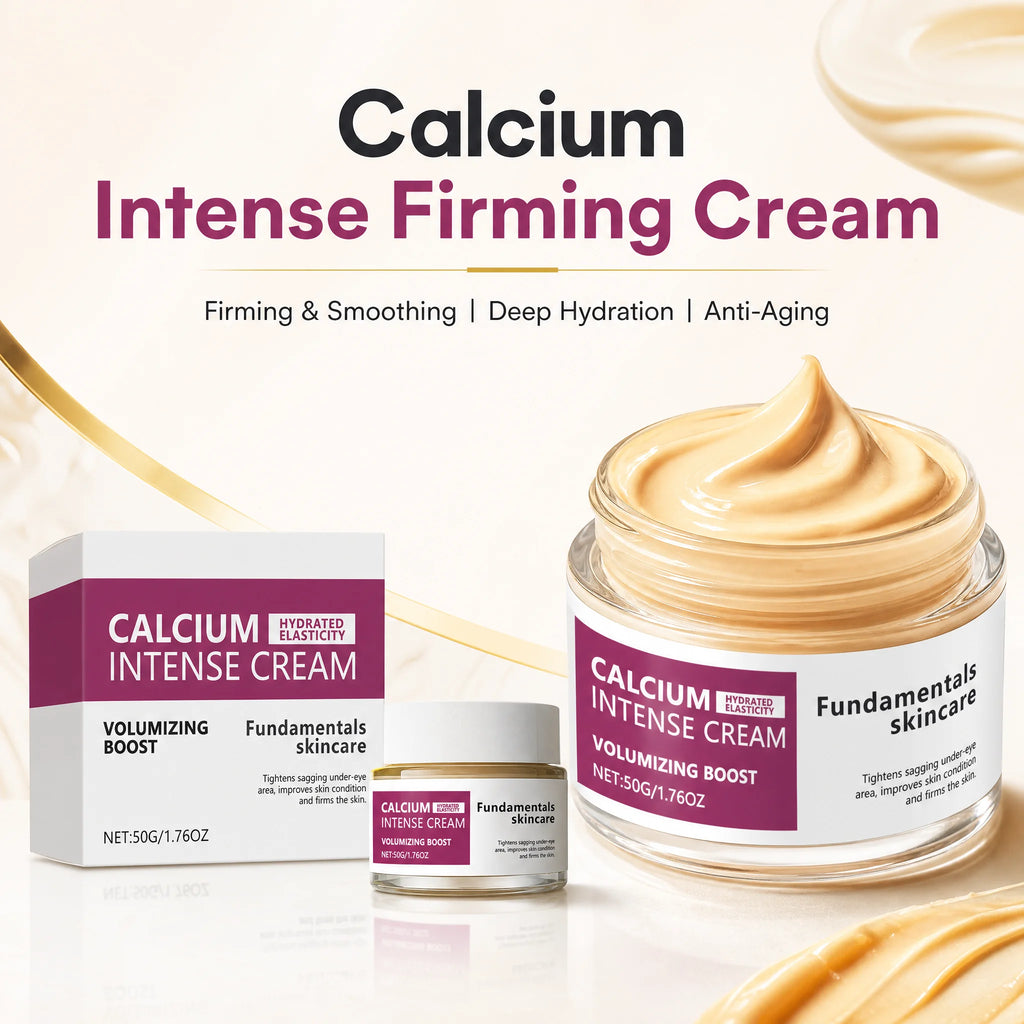 Calcium Intense Cream,Calcium Volume Cream | Lifting Firming Sagging Skin Anti-Aging Deep Wrinkle Treatment Plumping Face Cream