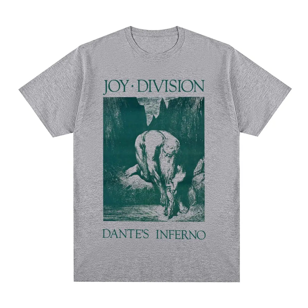 JOY DIVISION Vintage T-shirt Post Punk Unknown Pleasure British band Music Cotton Men T shirt New Tee Tshirt Womens Tops