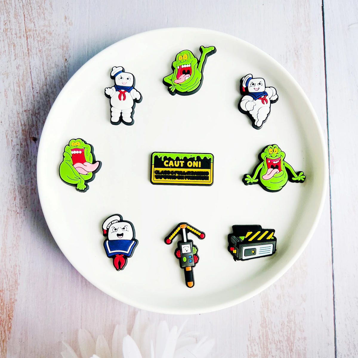 1-13pcs Hot Movies Ghost Shoe Charms DIY Cartoon Garden Shoes Decorations Accessories for Clog Sandal Buckle Kids Party Gifts