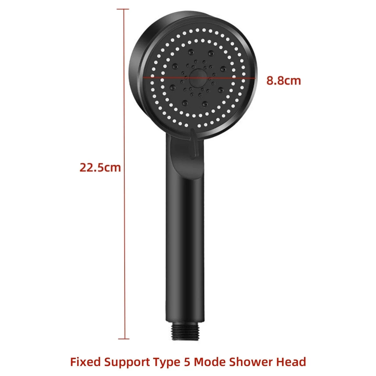 Shower Head High Pressure Water Saving Rainfall Shower Head ABS Handheld Showerhead Spray Nozzle Household Bathroom Accessories