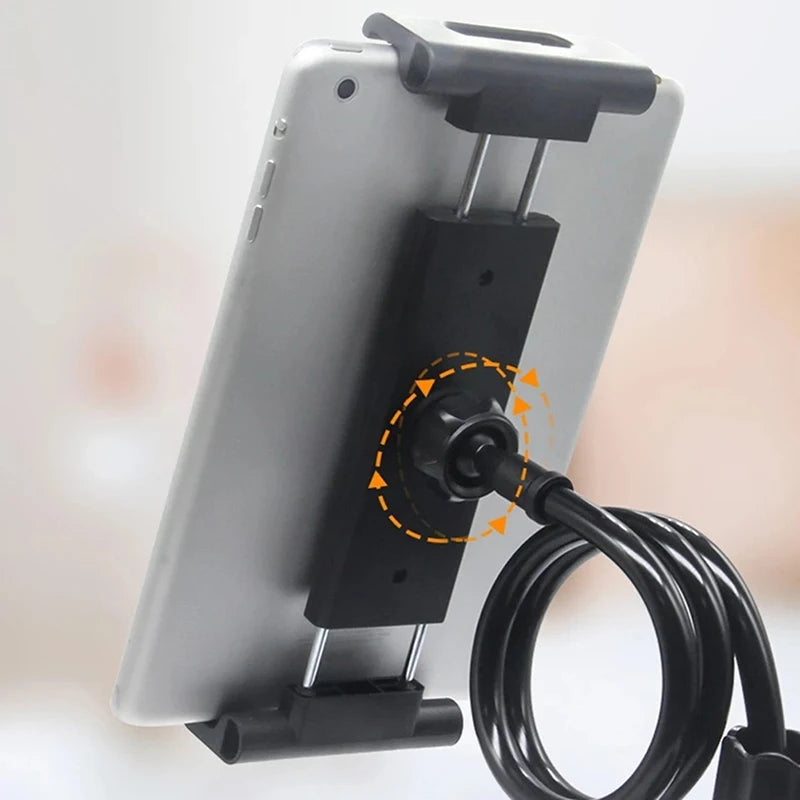 Large Clip Holder Mobile Broadcast Fixed Base Tripod Rack Tablet Stretch Adapter Buckle