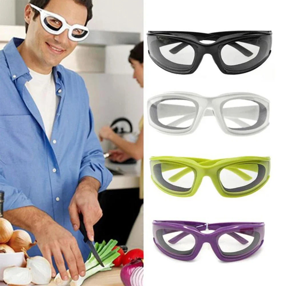 Anti-Fog Onion Goggles Tear Free Safety Eye Protection Glasses Kitchen Cooking Gadgets