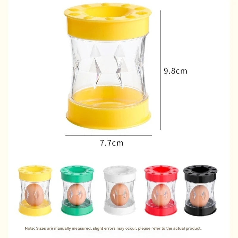 1PC Egg Peeler Hand Crank Egg Shell Remover Kitchen Gadgets Boiled Eggs Eggshell Separator Peeler Cooking Accessories