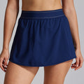 Women's Two Piece Sports Short Skirt Tennis Skirt High Waist Golf Skirt Running Yoga Skirt With Pockets Elegant Dresses