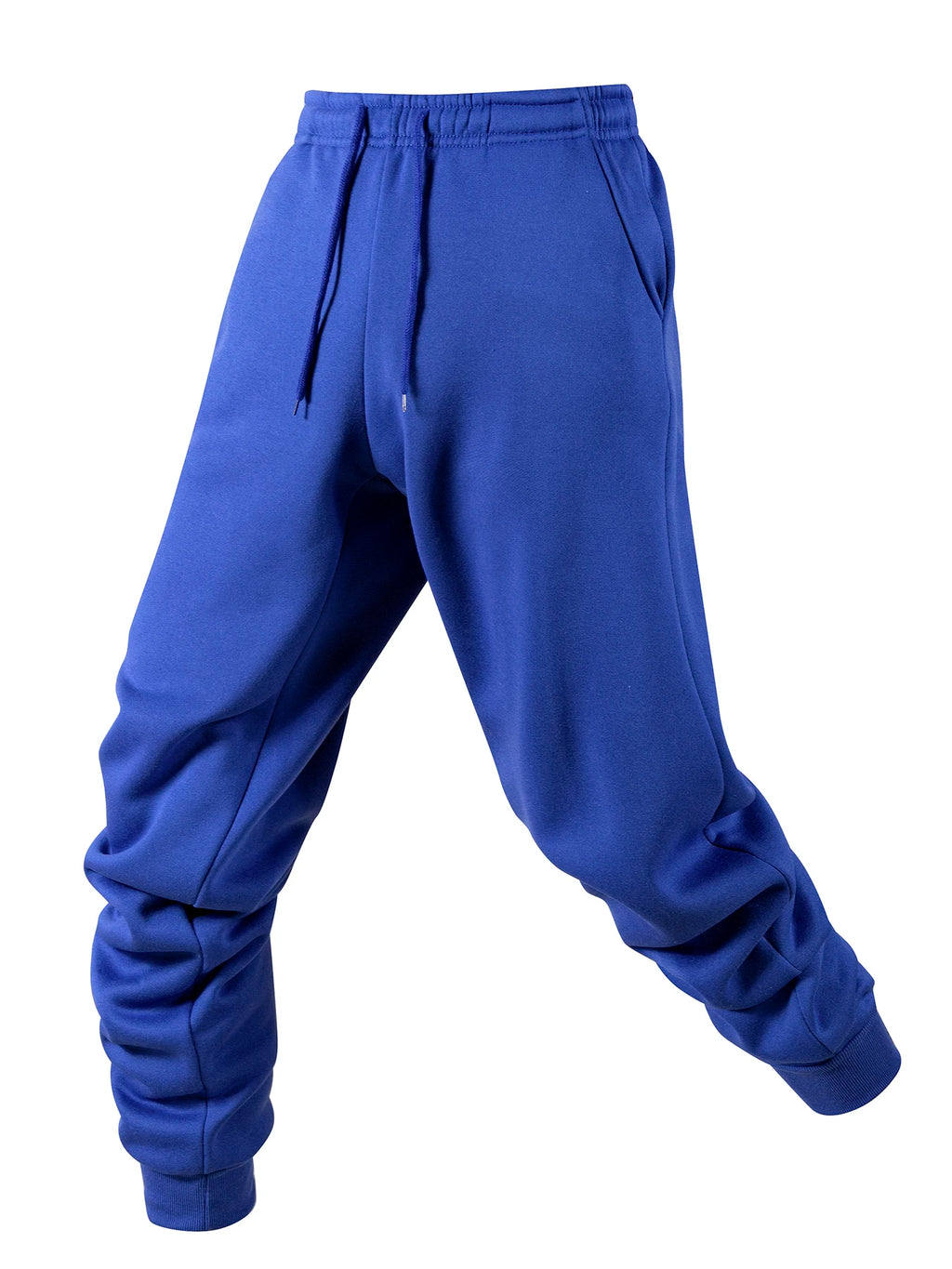 Men's Casual Pants Autumn Winter Fleece Sweatpants Men Running Jogger Sports Gym Trousers Fashion Solid Color Workout Long Pants