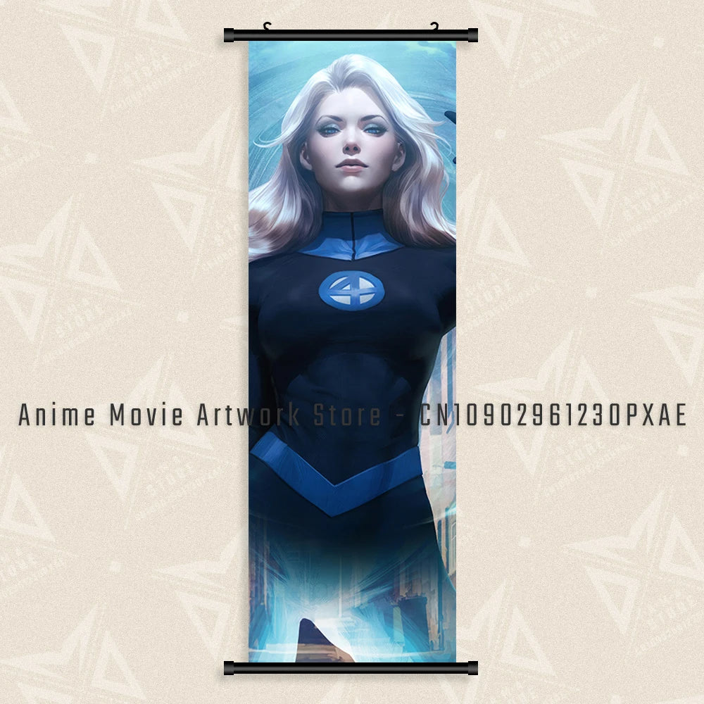 Marvel X-Men Phoenix Character Home Decor Anime Superhero Wall Art Hanging Painting Canvas Print Scrolls Picture Movie Poster