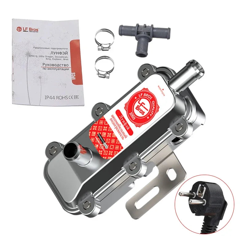 220V 2000W Car Engine Preheater Engine Heater Truck Motor SUV Boat Air Parking Heater Automobile Preheater EU Plug