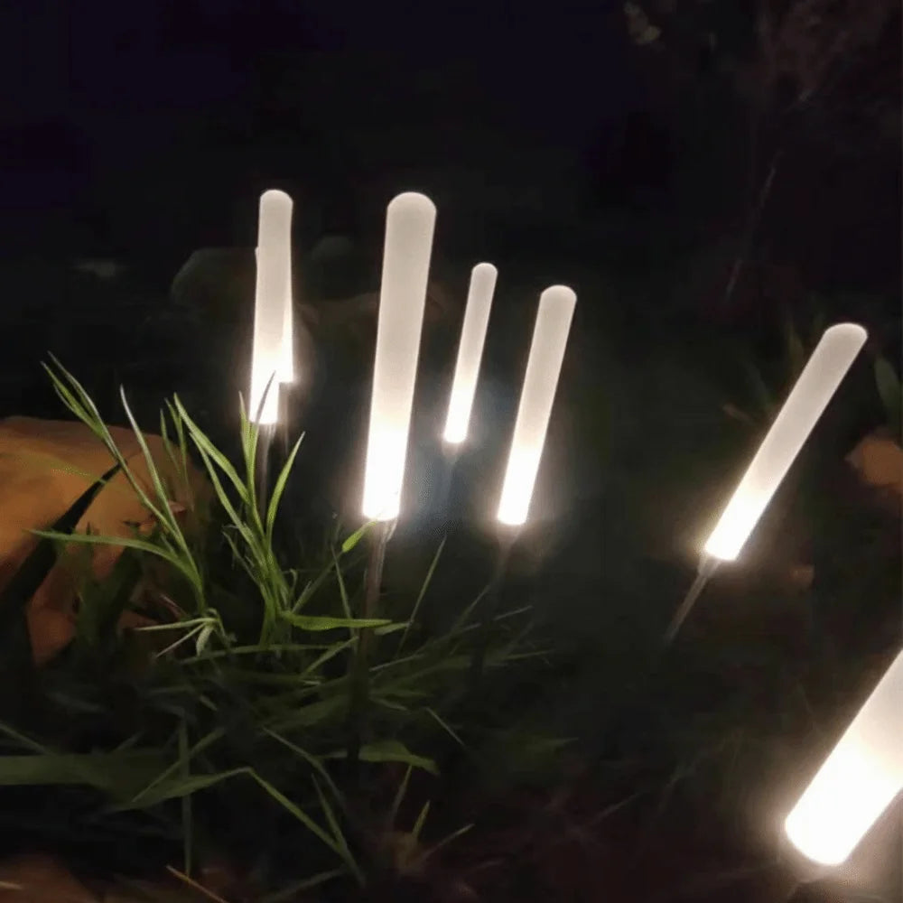 Reed Lamp Waterproof Landscape Lighting LED Acrylic Lawn Lamp Ground-Mounted Frosted Acrylic Rod Courtyard Lamp Garden