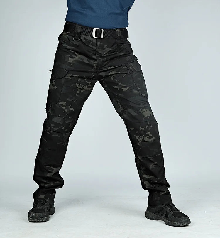 Tactical Cargo Pants Men Combat Trousers Cargo Pants Multiple Pockets Working Hiking Casual Men's Trousers Plus Size 6XL