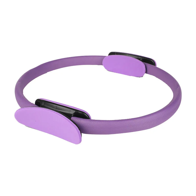 Yoga Pilates Ring Durable Non-Slip Exercise Circle Magic Exercise Circle with Dual Grip for Thigh Pelvic Floor Muscle Training