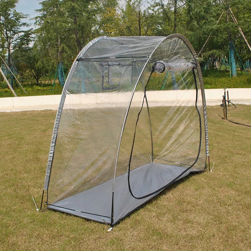 Weather Resistant Outdoor Clear Tent for Bike Trip Camping Picnic Winter Sports Transparent Fishing Shelter Garden 4 Season