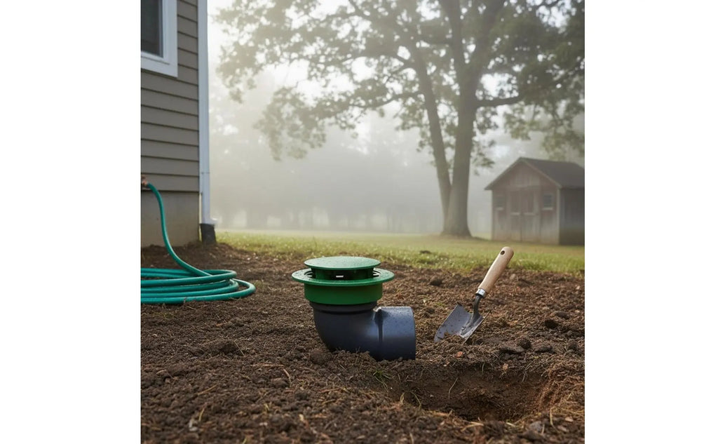 Drainage Emitter with Elbow No Adapter Needed Lift-up Drainage Emitter 4 Inch Drain Elbow Easy Installation Plumbing Part