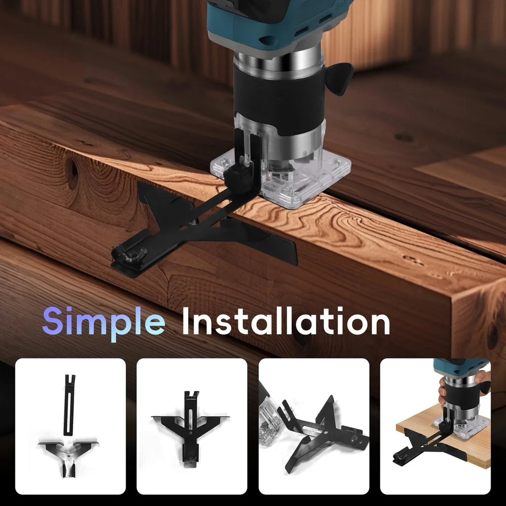 Makita DRT50 18V LXT Cordless Trimmer, Brushless Motor, Professional Rechargeable Slotting and Milling Tool,Edge trimmer