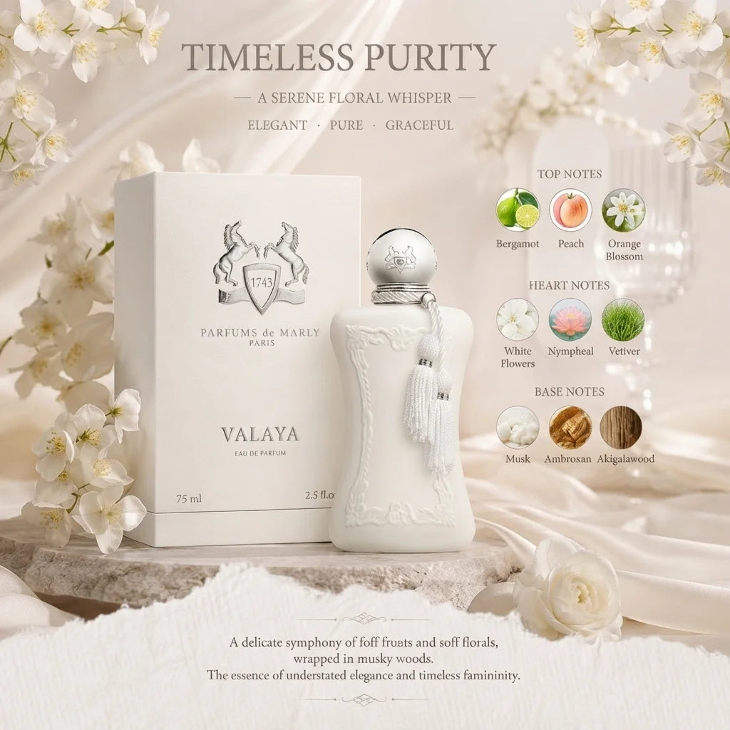 Popular Delina, Valaya, Oriana, Cassili & Athalia Perfume Collection, Luxury Floral Scent for Women, Fragrance Spray