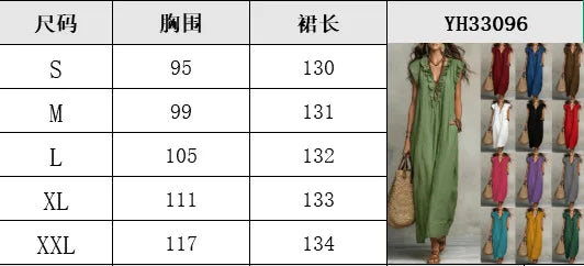 Women Spring Summer Boho Flutter Sleeve Floor Length Maxi Dress Elegant Beach Long Dress