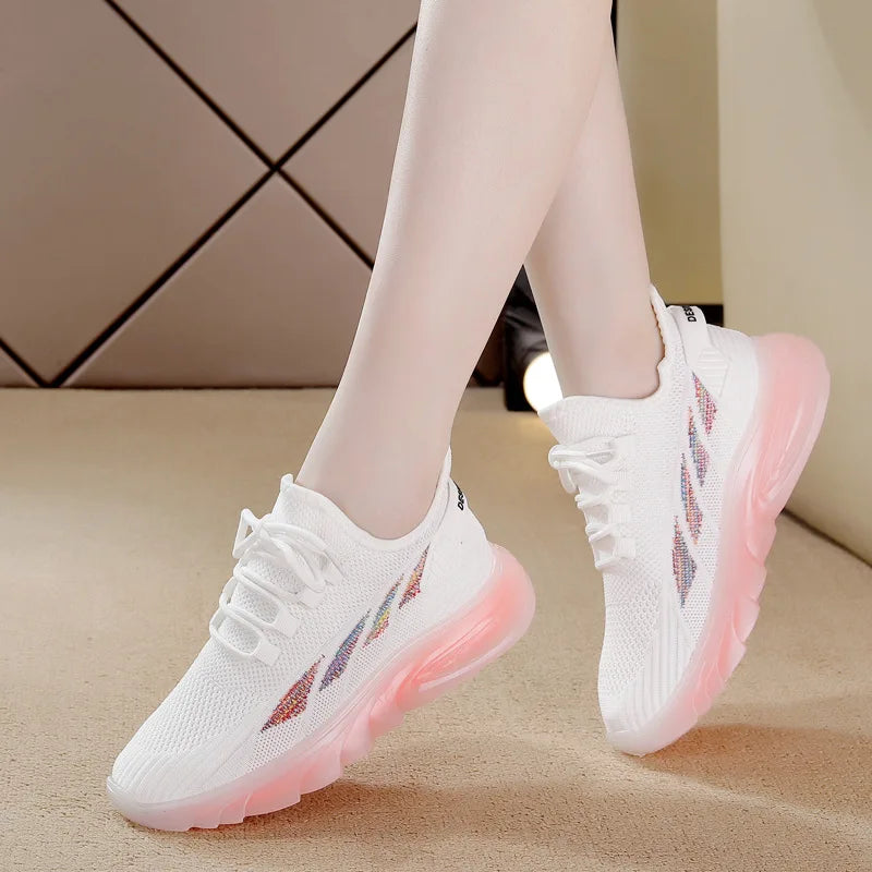 Denim Canvas Sneakers Women Slip On Light Blue Retro Skull Platform High Top Sneakers Ladies 2025 Spring Vulcanized Shoes Woman