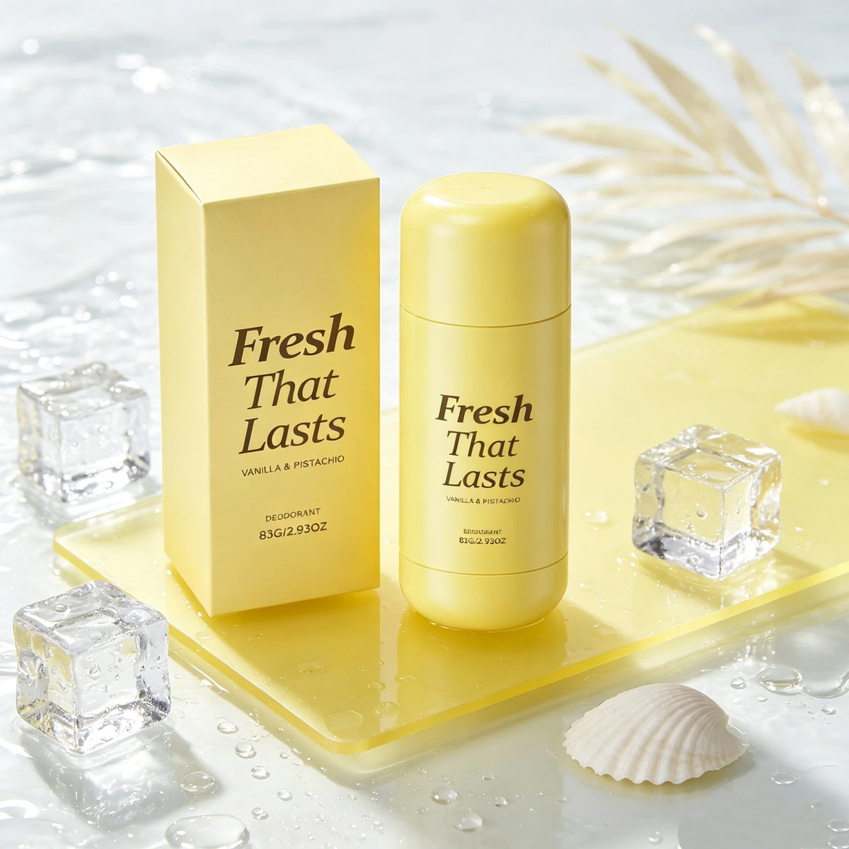 Vanilla Deodorant Stick For Men Women Anti Sweating Keep Dry Lasting Fragrance Remove Armpit Odor Refresh Antiperspirant Sticks