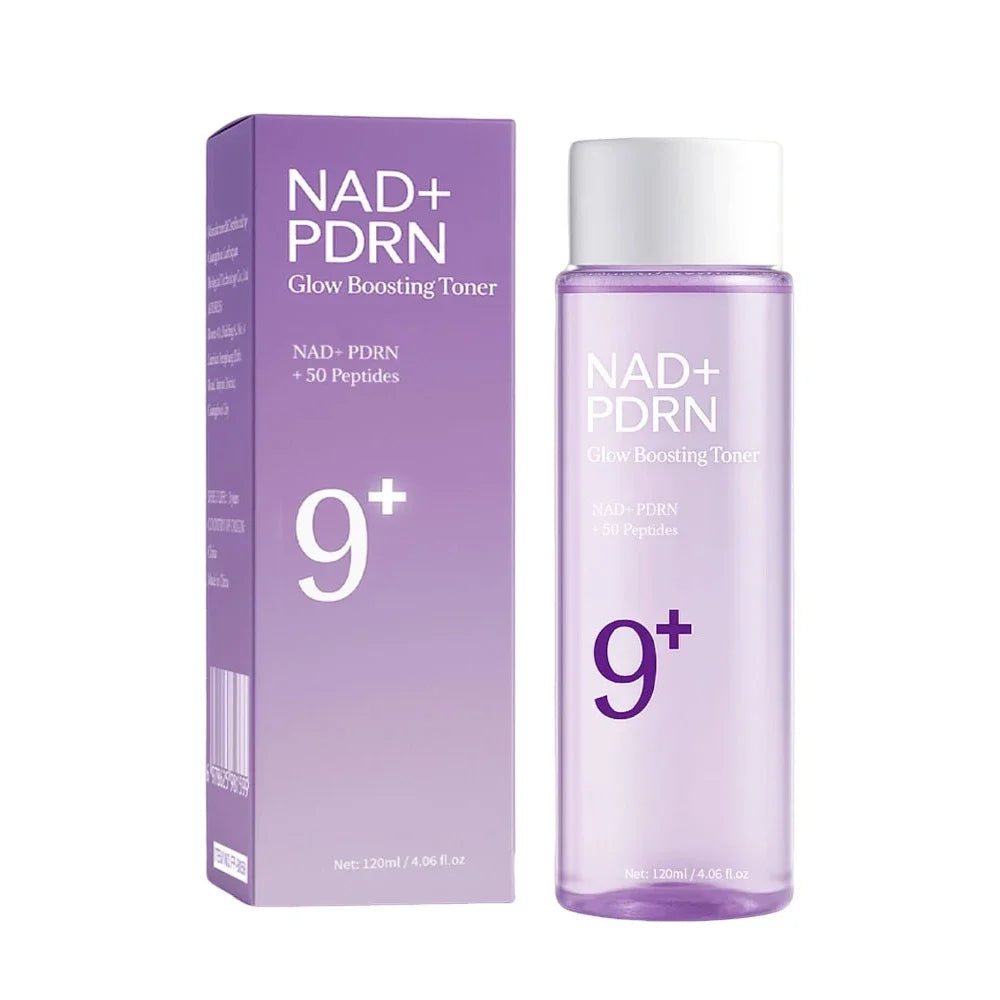 9+ NAD+ PDRN Lifting-sil Essence for Women Firming Fade Fine Lines NAD+ Serum Toner for Brightening Skin 50ML Skin Care Products