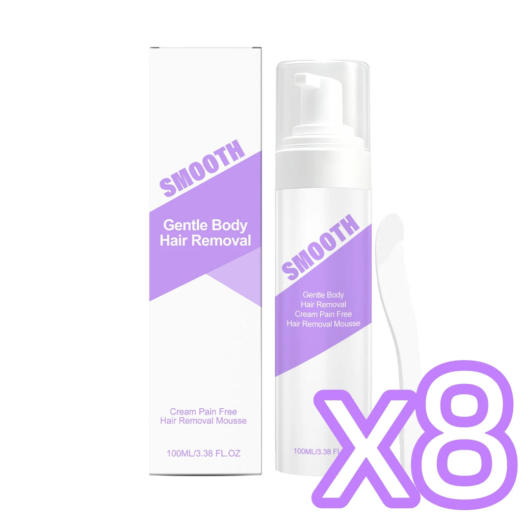 Hair Removal Mousse For Underarm Body Leg Sensitive Skin Fast-Acting Gentle Depilatory Soothing Painless Hair Removal Cream Set