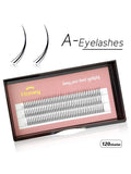 A Eyelashes Natural Individual Lashes Cluster A/M Spikes Lash Wispy Pre-made Makeup Eyelash