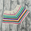 Summer Women's Crochet Cutout Swim Shorts Bathing Suit Bottoms Beach Style Drawstring Beach Board Shorts Swim Trunks