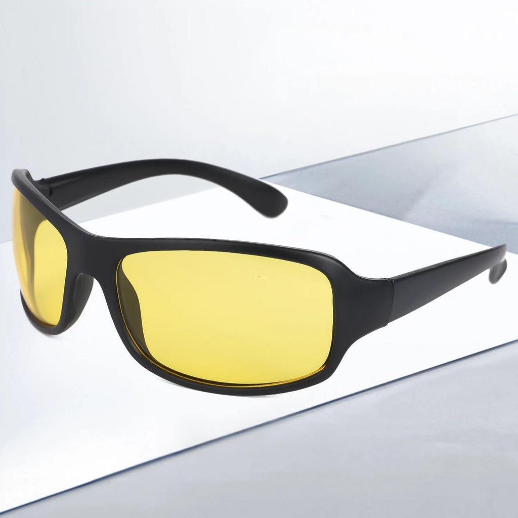 Driving Glasses Men and Women Anti-highlights Night Vision Goggles Anti-wind Sand Riding Sunglasses Sports Sunglasses